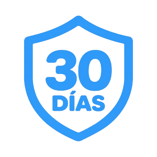 Garantia de 30 días GRATIS 🎁